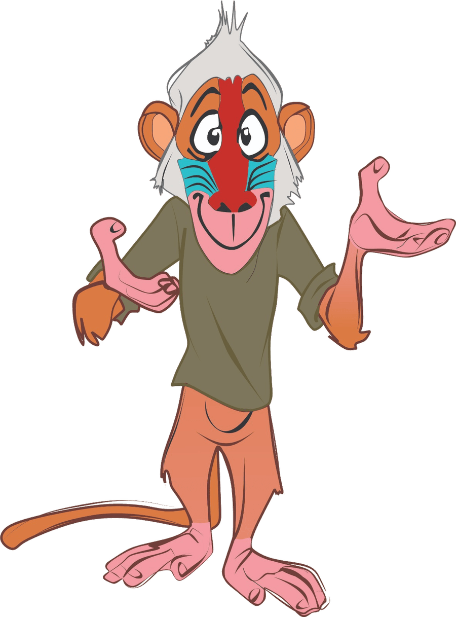 Baboon character